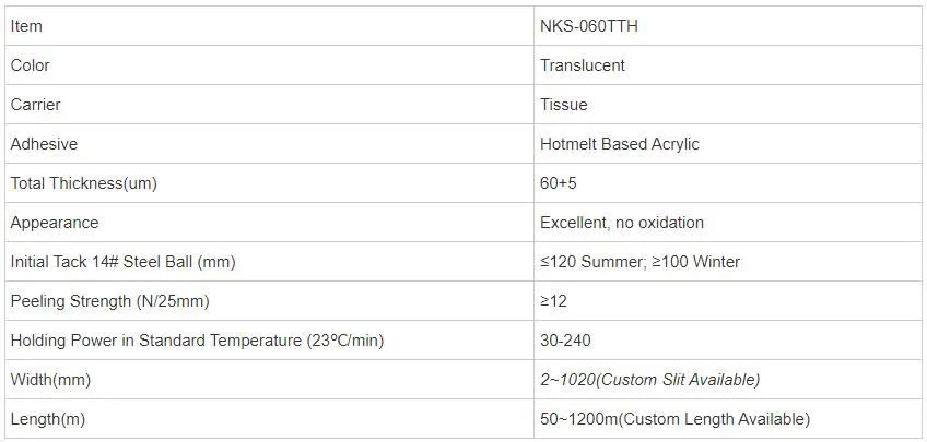 Tissue Adhesive Tape Tissue Adhesive Tape