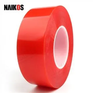 Dvostrana poliesterska crvena ljepljiva traka